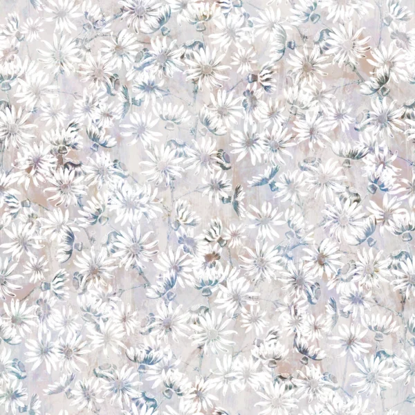 Papier Peint Floral Vintage Apaisant – Wallpaper