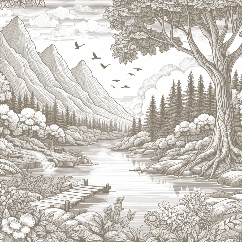 Papier Peint Forêt de Bouleaux Naturel Apaisant – Wallpaper