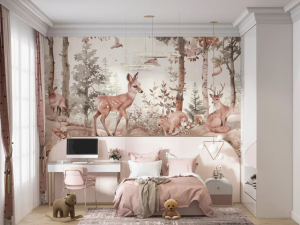 Papier Peint Forêt Dense Naturel Onirique – Gallery