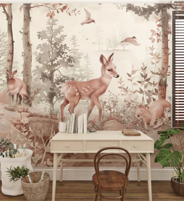 Papier Peint Forêt Dense Naturel Onirique – Gallery