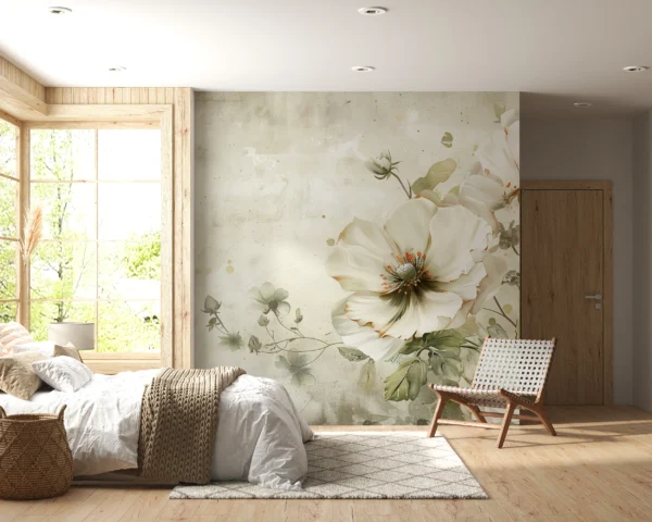 Papier Peint Végétal Doux Scandinave Apaisant – Gallery