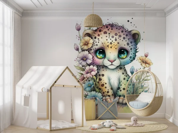 Papier Peint Feuillage Stylisé Naturel Apaisant – Gallery