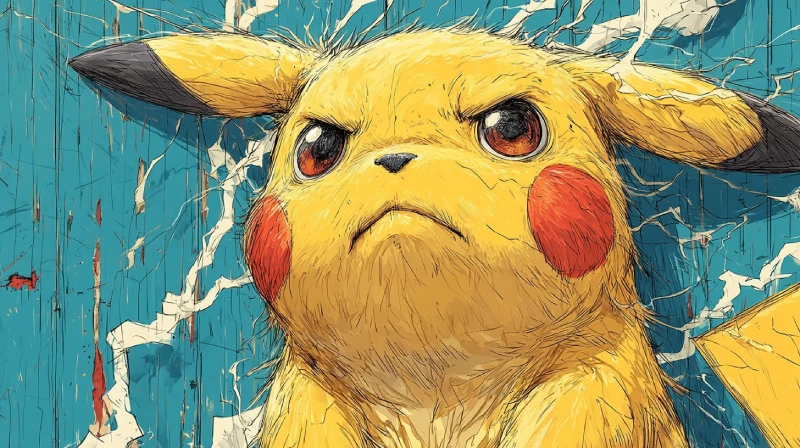 papier peint manga géométrique