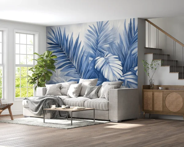 Papier Peint Branches Stylisées Scandinave Apaisant – Gallery