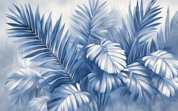 Papier Peint Branches Stylisées Scandinave Apaisant – Wallpaper