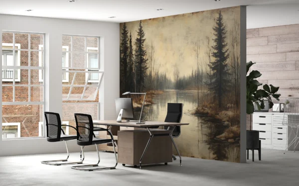 Papier Peint Feuilles Ginkgo Scandinave Apaisant – Gallery