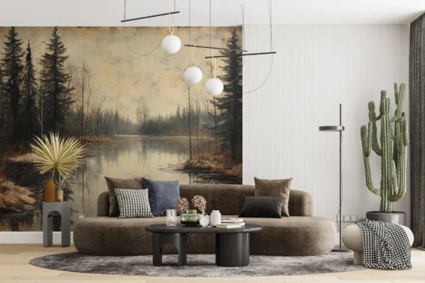Papier Peint Feuilles Ginkgo Scandinave Apaisant – Gallery