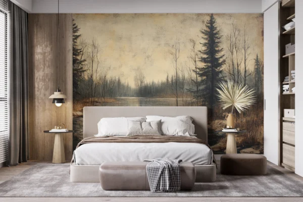 Papier Peint Feuilles Ginkgo Scandinave Apaisant – Gallery