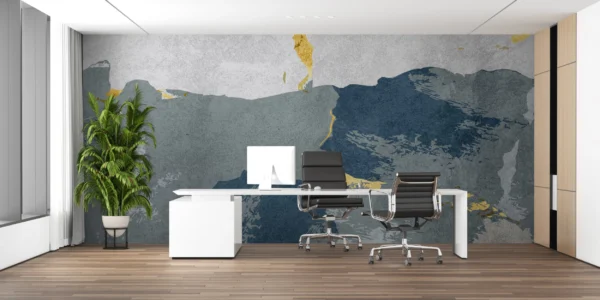 Papier Peint Floral Élégant Beige et Blanc – Gallery