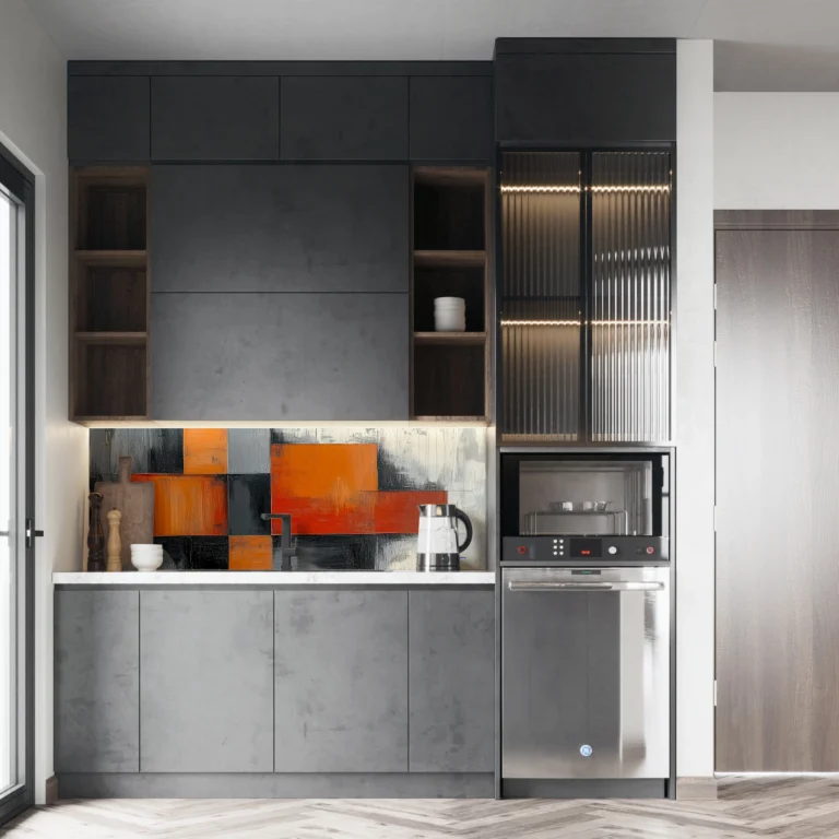 Papier Peint Floral Scandinave Vintage Beige Olive – Main