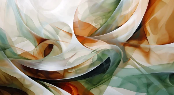 Papier Peint Scandinave Feuilles Apaisantes Naturelles – Wallpaper