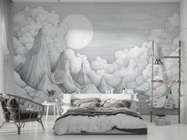 Papier Peint Tropical Chic Vert Émeraude – Gallery
