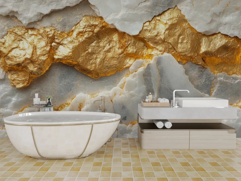 Papier Peint Tropical Feuilles de Palmier Luxe – Main