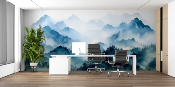 Papier Peint Tropical Luxe Vert Émeraude – Gallery