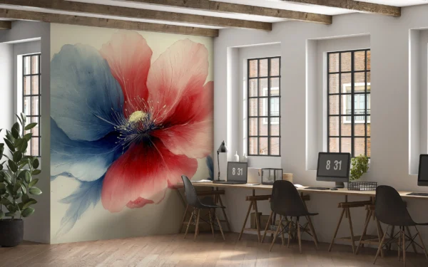 Papier Peint Végétal Minimaliste Scandinave – Gallery
