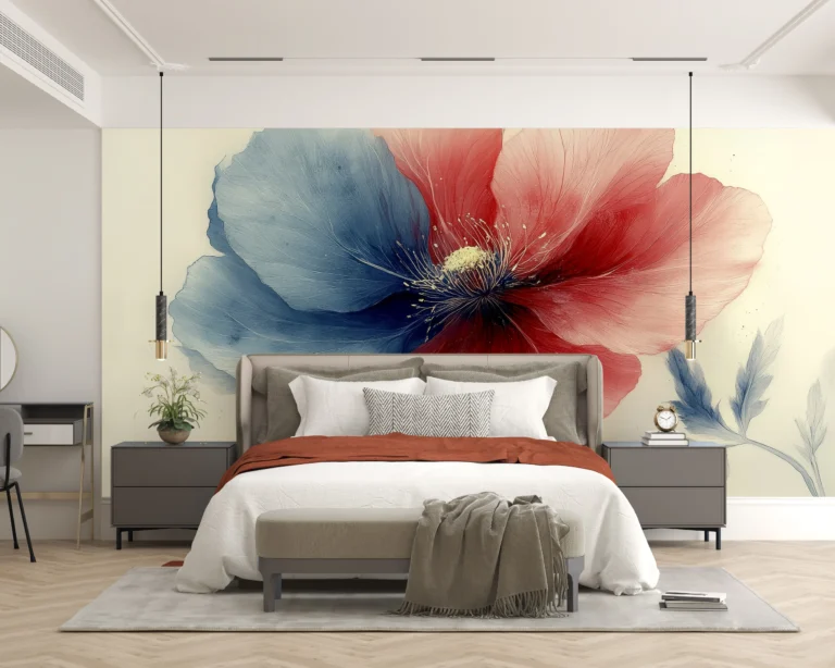 Papier Peint Végétal Minimaliste Scandinave – Main