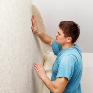 Pose de papier peint sur mesure