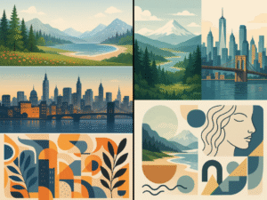 papier peint panoramique